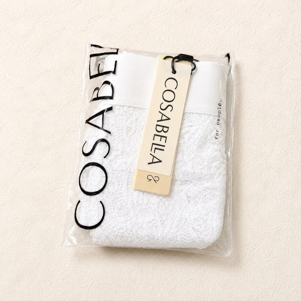 COSABELLA Never‎ Say Never Lace Sports Brief White Men's - Size XL / NWT